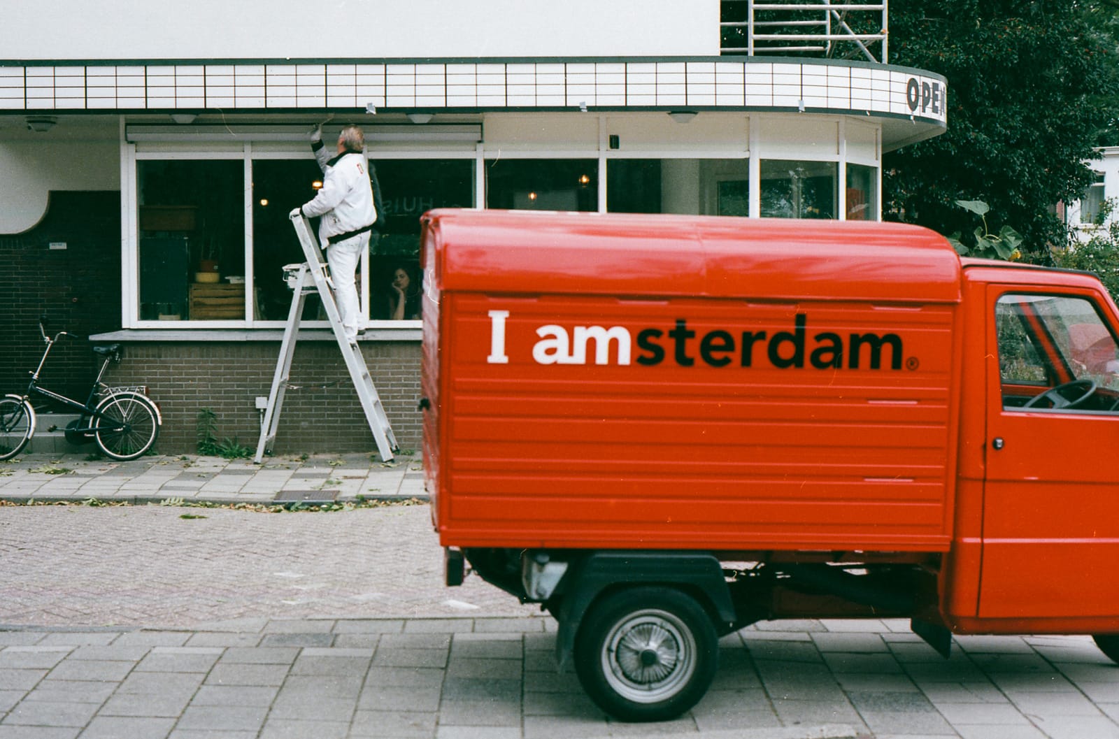 Painter in Amsterdam